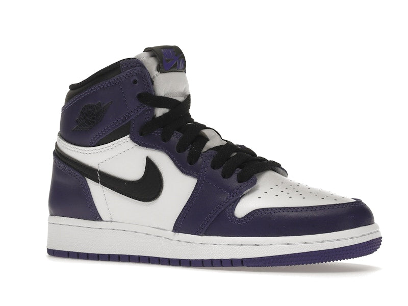 Jordan 1 Retro High Court Purple White (GS)