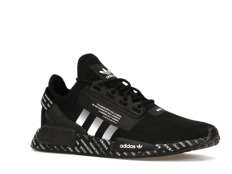 adidas NMD R1 V2 Script Black