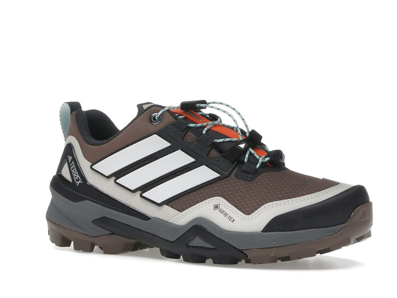 adidas Terrex Skychaser Gore-Tex Earth Strata Grey One Semi Flash Aqua (Women's)