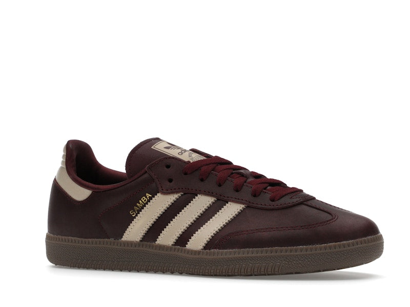 adidas Samba OG Maroon Crystal Sand (Women's)