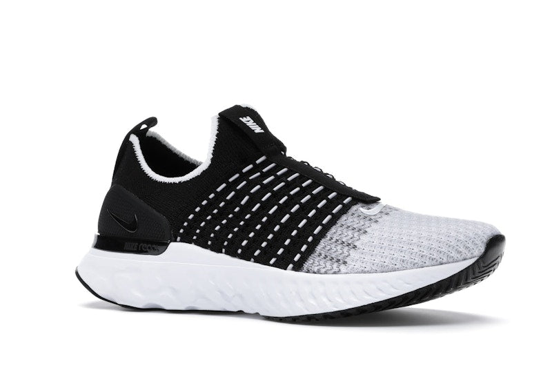Nike React Phantom Run Flyknit 2 Black White (Women's)