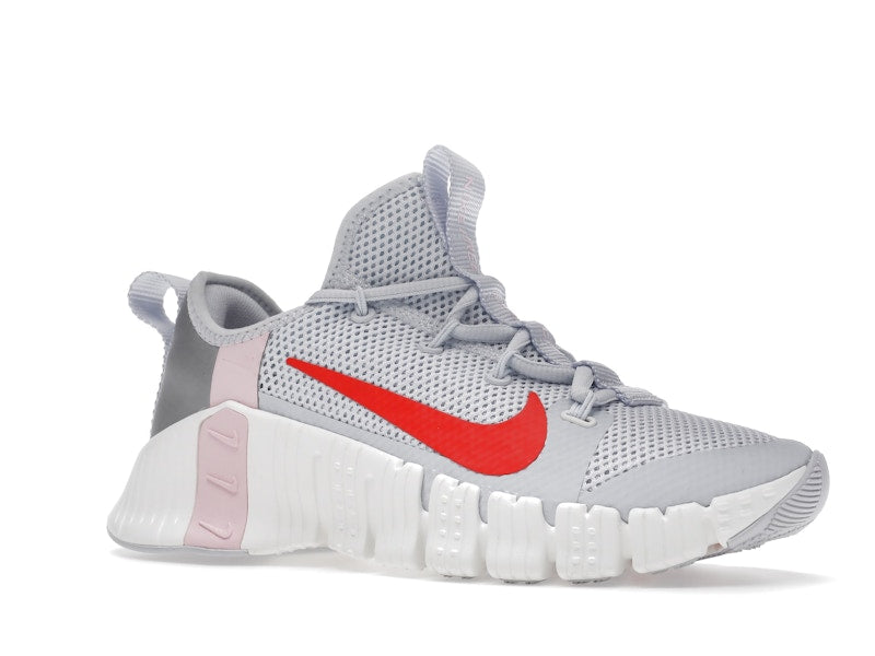 Nike Free Metcon 3 Football Grey Bright Crimson (Women's)