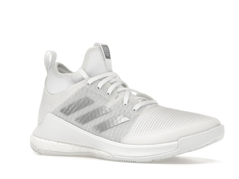adidas Crazyflight Mid Cloud White Silver Metallic Grey (Women's)