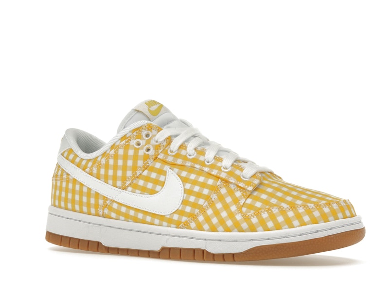 Nike Dunk Low Yellow Gingham (Women's)