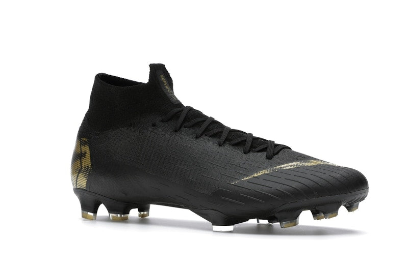 Nike Mercurial Superfly 6 Elite FG Black Metallic Gold