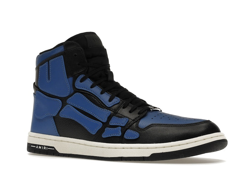 AMIRI Skel Panelled High Top Blue Black