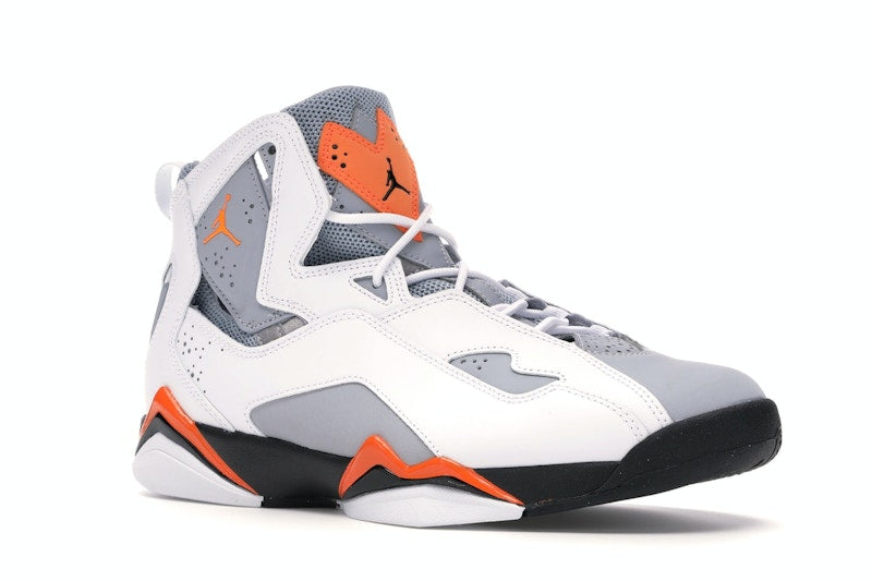 Jordan True Flight White Orange Grey