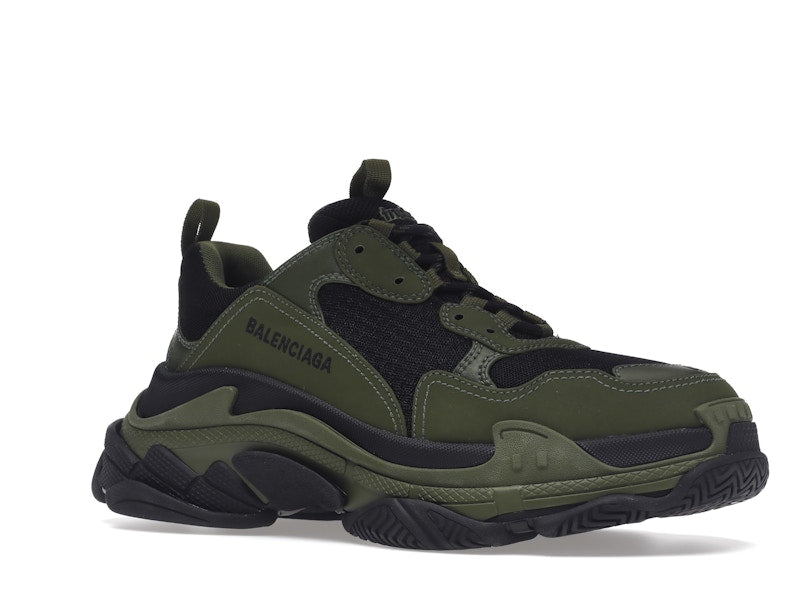 Balenciaga Triple S Dark Green Black