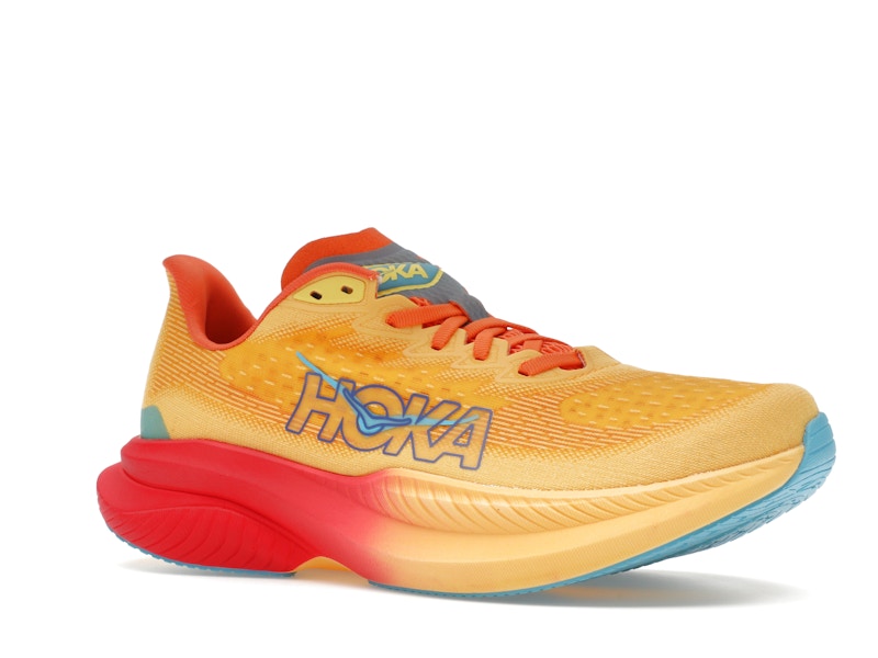 Hoka One One Mach 6 Poppy Squash