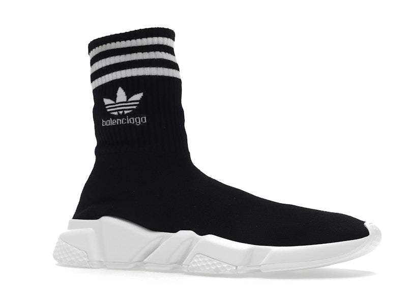 Balenciaga x adidas Speed Trainer Black White