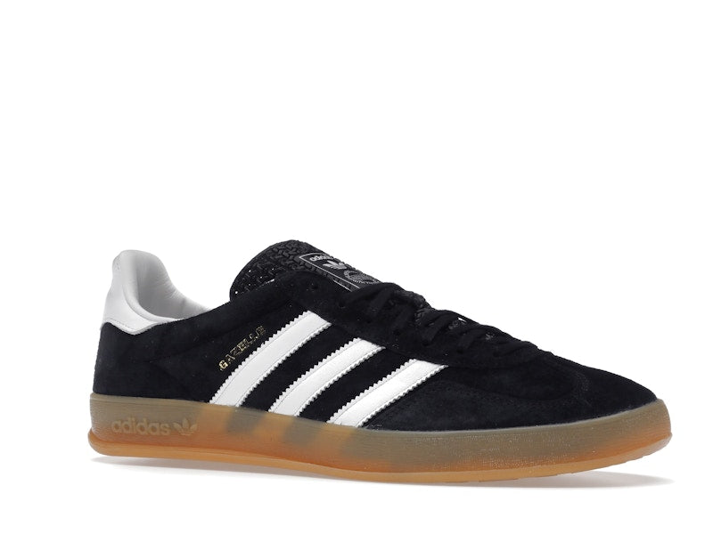 adidas Gazelle Black White Gum