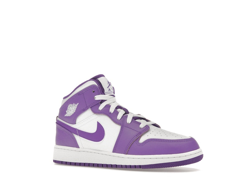 Jordan 1 Mid Purple Venom (GS)