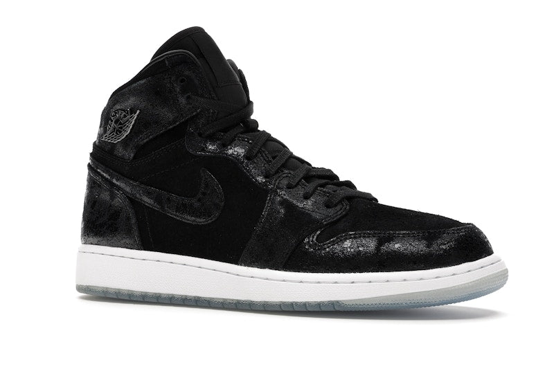 Jordan 1 Retro High Heiress Black Suede (GS)