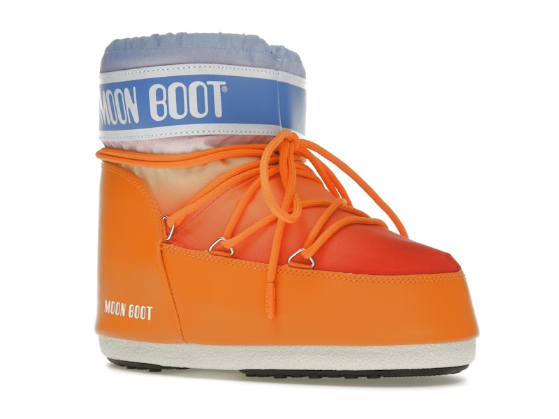 Moon Boot Icon Low Boot Sunrise Orange