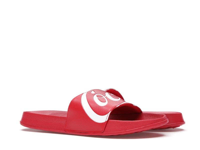 Kith Logo Slides Coca Cola Red