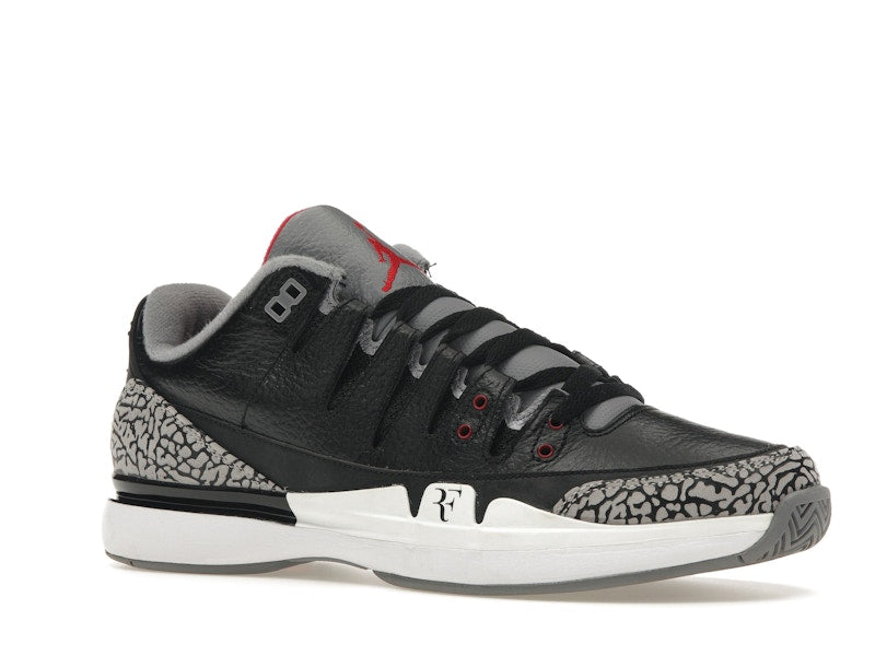 Nike Zoom Vapor AJ3 Black Cement