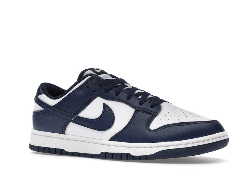 Nike Dunk Low White Midnight Navy