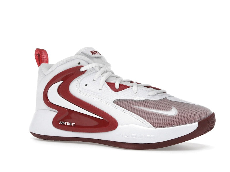 Nike HyperSet 2 White Team Crimson