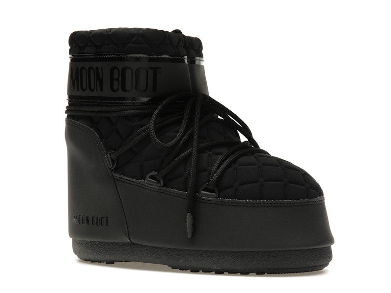 Moon Boot Icon Quilt Low Boot Sigma Black