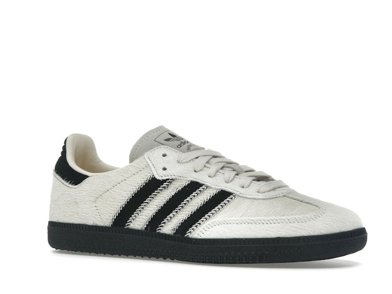 adidas Samba OG Wonder White Black Pony (Women's)