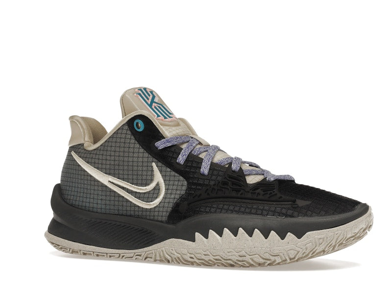 Nike Kyrie 4 Low Black Grey Rattan