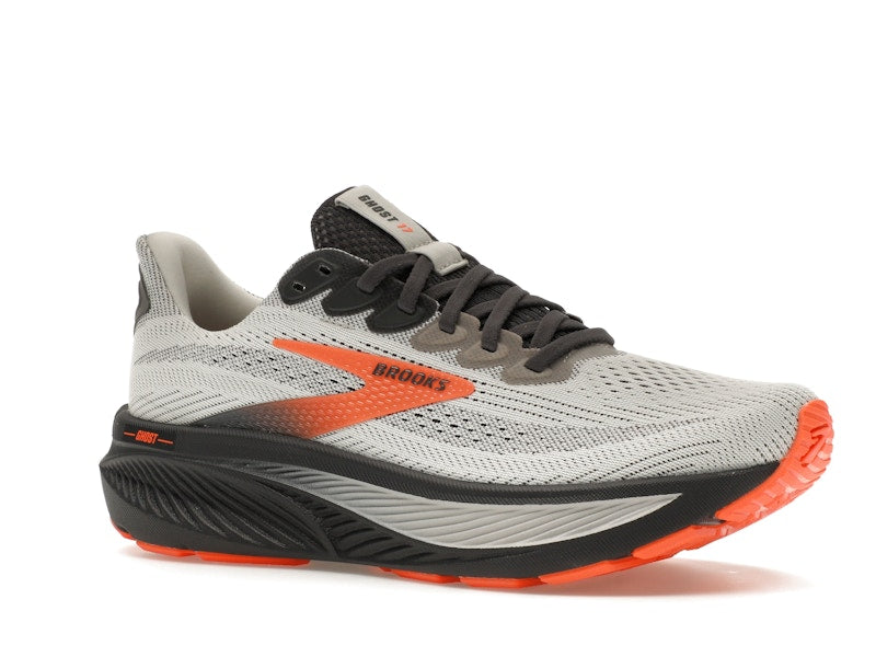 Brooks Ghost 17 Oyster Mushroom Orange Ebony