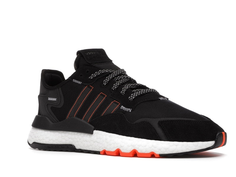 adidas Nite Jogger Core Black Solar Orange