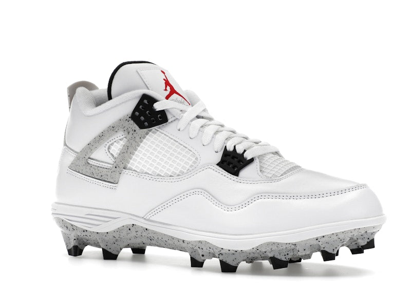 Jordan 4 Retro TD Cleat White Cement