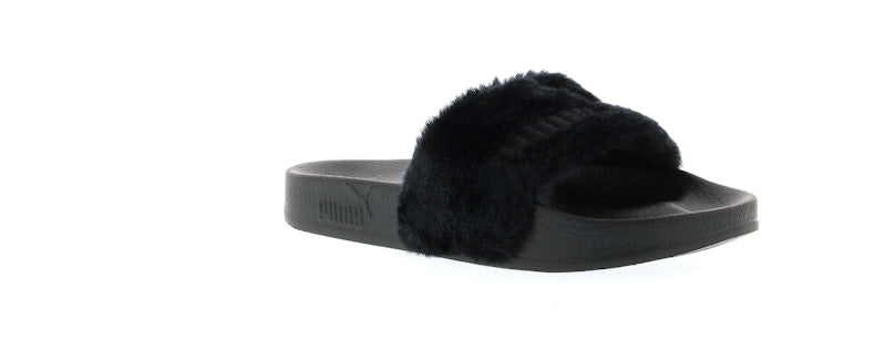 Puma Fur Slide Fur Slide Black (Women's)