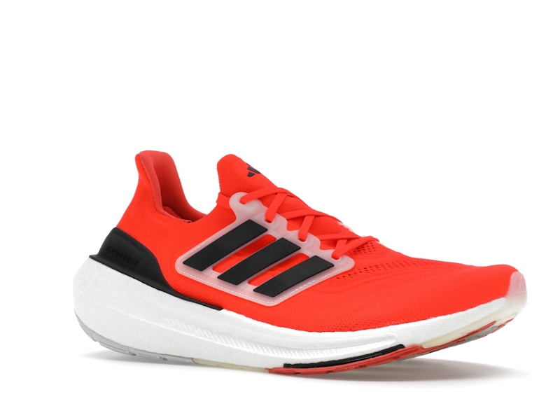 adidas Ultra Boost Light Solar Red Black White