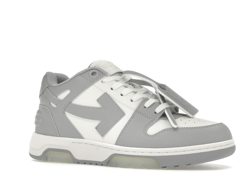OFF-WHITE Out Of Office Low Grey White Off-White Heel Tab