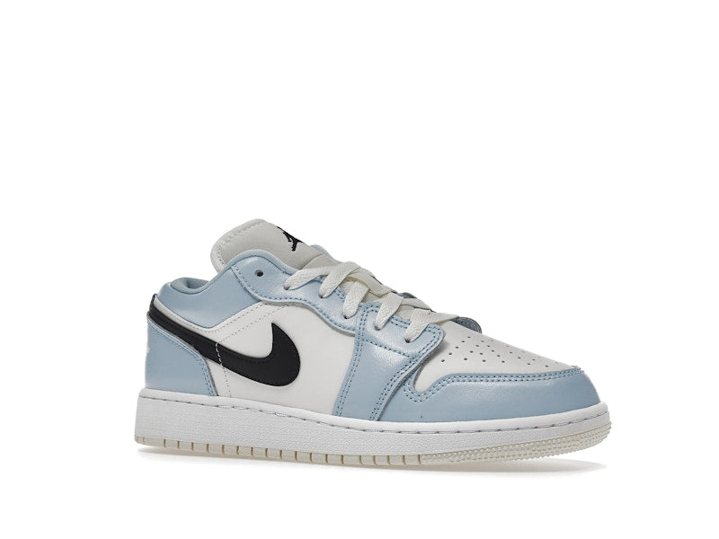 Jordan 1 Low Ice Blue Black (GS)