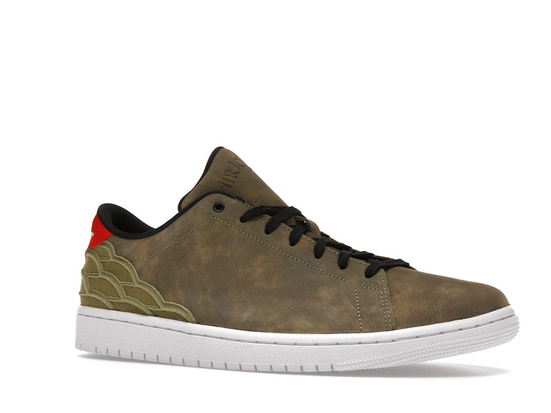 Jordan 1 Centre Court Oil Green
