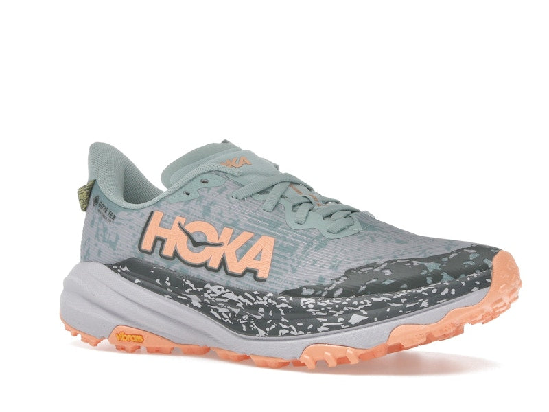 Hoka One One Speedgoat 6 Gore-Tex Jade Ash Grey (Women's)