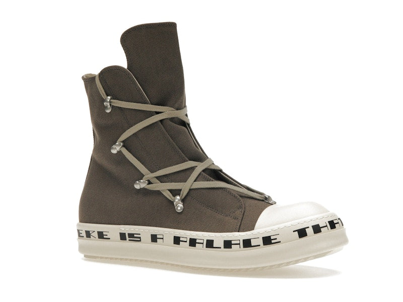 Rick Owens DRKSHDW Hexa High Dust Milk Black