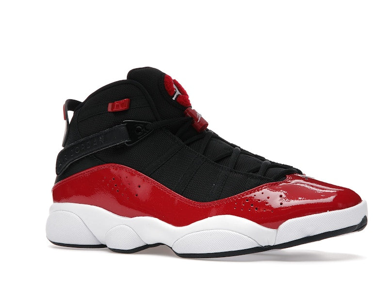Jordan 6 Rings Black Gym Red White