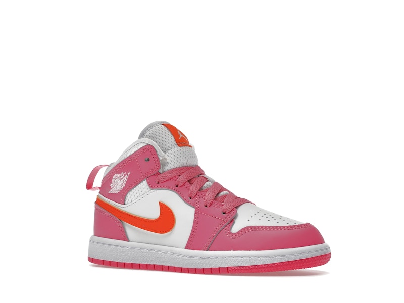Jordan 1 Mid Pinksicle Safety Orange (PS)
