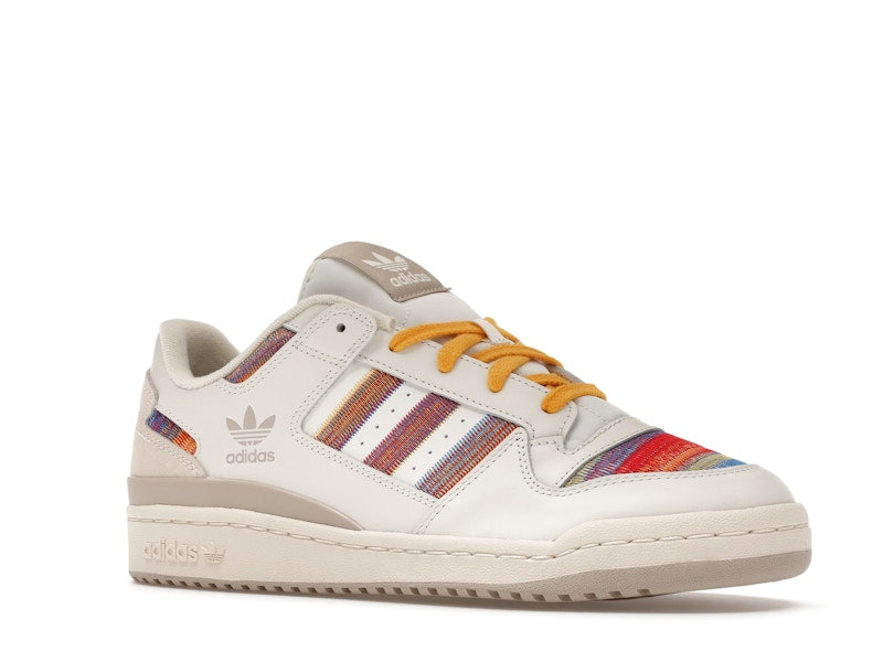 adidas Forum Low CL Cloud White Better Scarlet Blue Bird