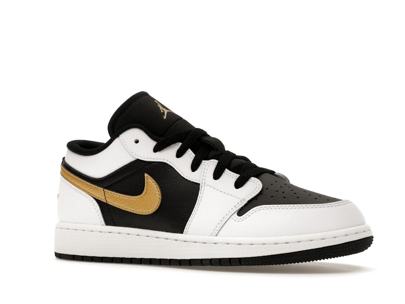 Jordan 1 Low Gold Swoosh (GS)