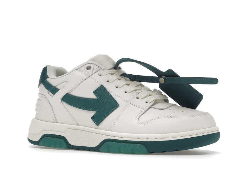 OFF-WHITE Out Of Office OOO Low Tops White Green (FW22)