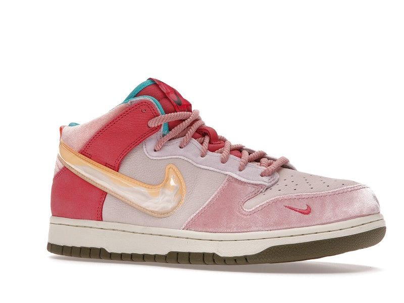 Nike Dunk Mid Social Status Free Lunch Strawberry Milk