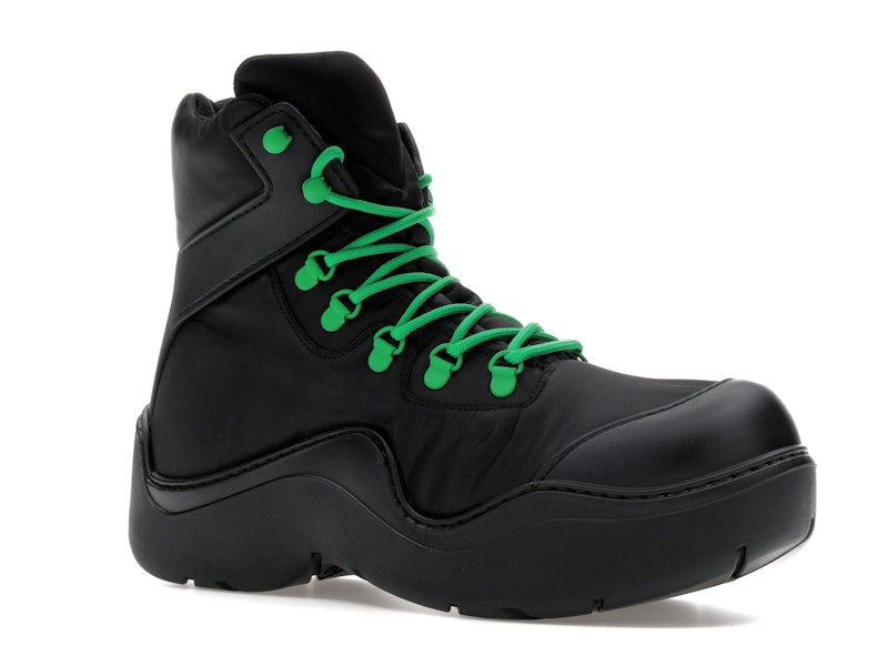 Bottega Veneta Puddle Bomber Black Green