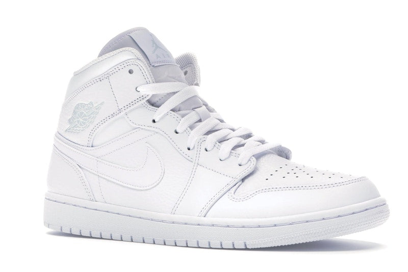 Jordan 1 Mid Triple White (2018)