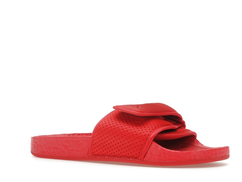 adidas Boost Slide Pharrell Active Red