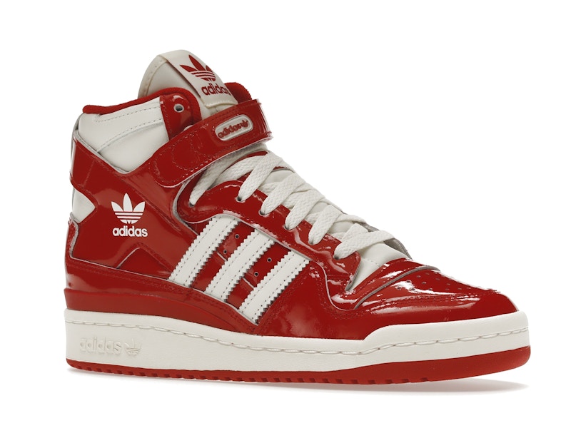 adidas Forum 84 High Patent Red White