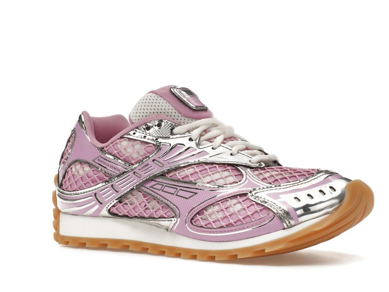 Bottega Veneta Orbit Gloss Silver (Women's)