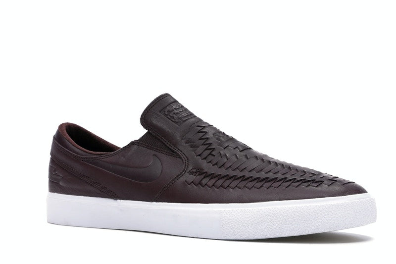 Nike SB Zoom Stefan Janoski Slip RM Crafted Woven Mahogany