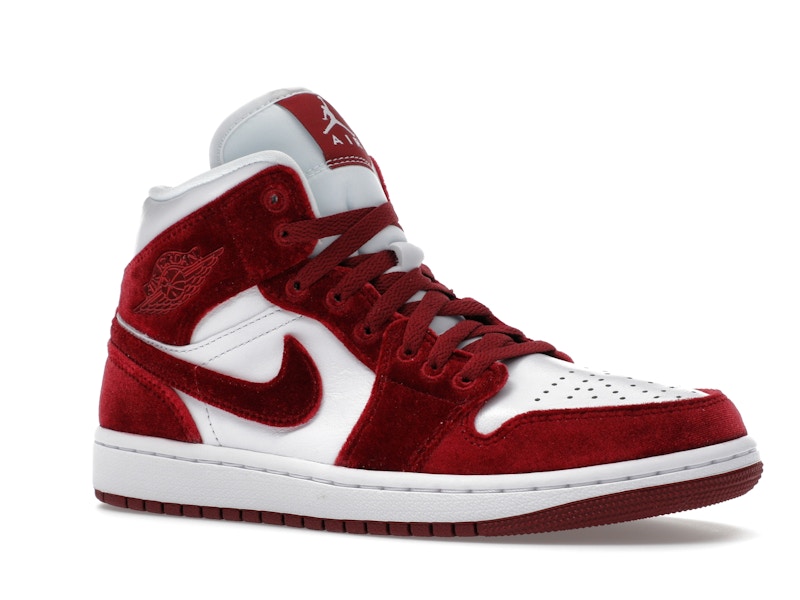 Jordan 1 Mid SE Red Velvet (Women's)