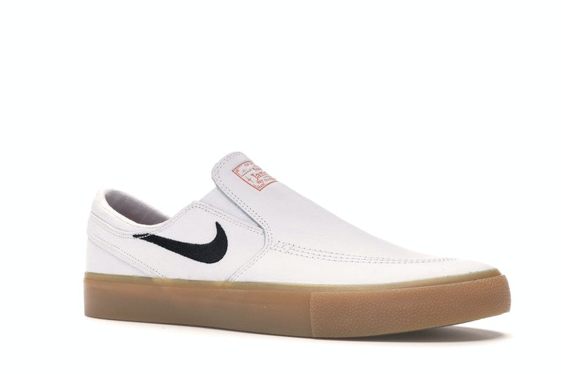 Nike SB Zoom Stefan Janoski Slip RM ISO Orange Label White Gum