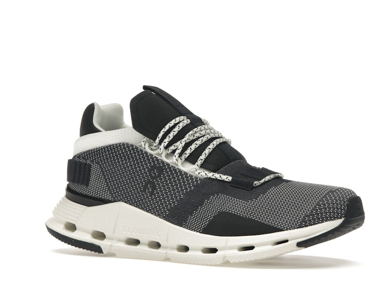 On Running Cloudnova Black White (Women's)